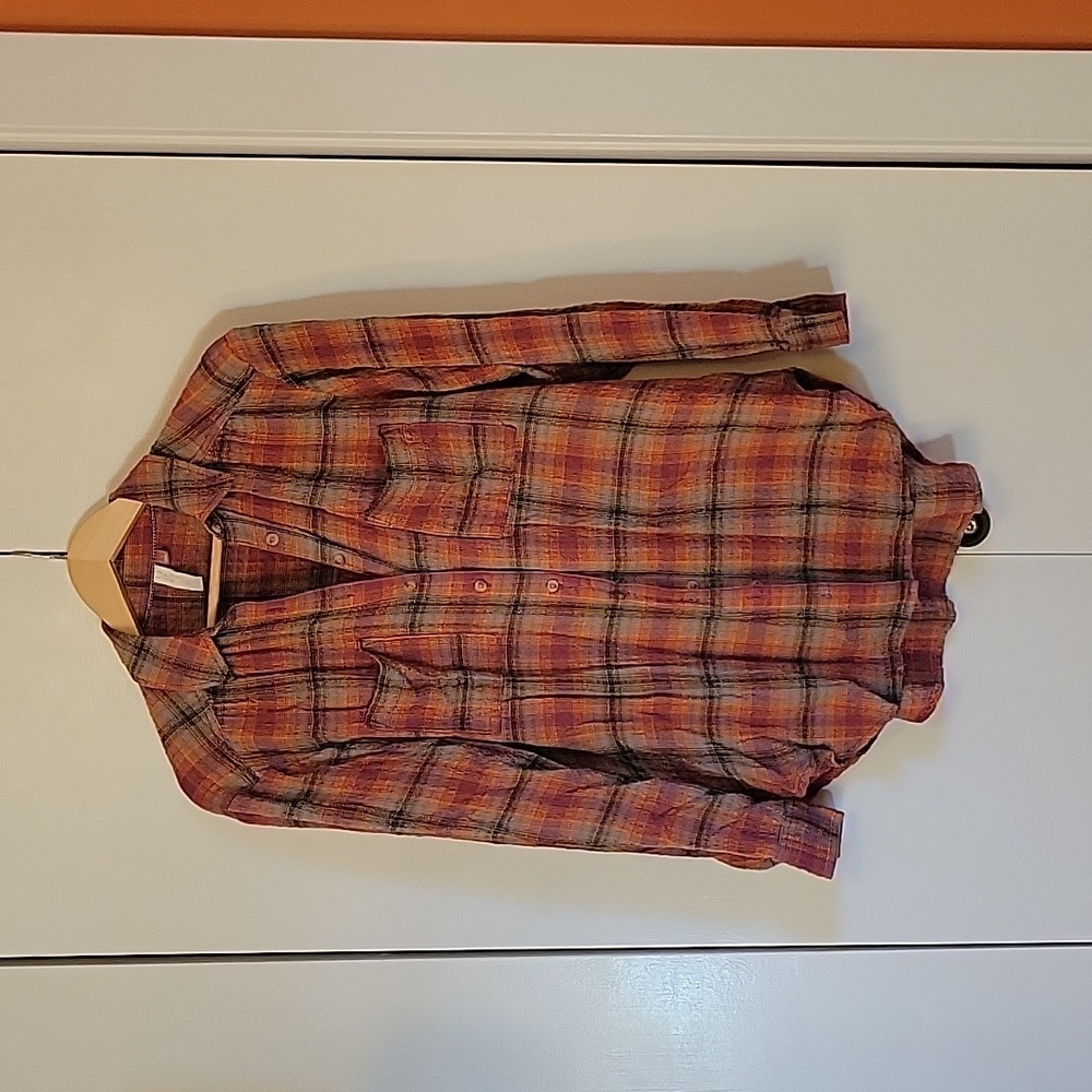 Anthropologie Pilcro Button Down Plaid Shirt